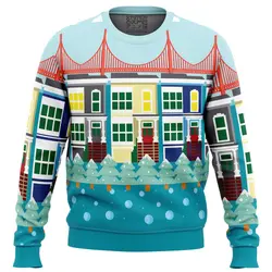 Everywhere Full House Ugly Christmas Sweater Perfect And Unique Gifts For Adults Kids On Christmas