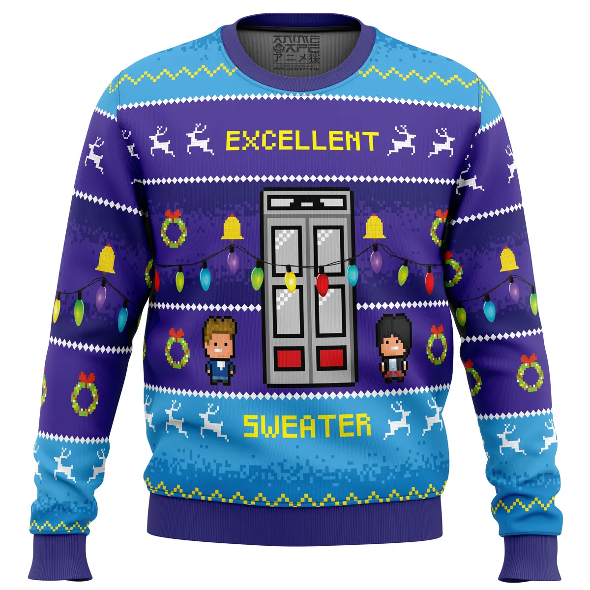 Excellent Sweater! Bill and Ted Ugly Christmas Sweater Perfect And Unique Gifts For Adults Kids On Christmas