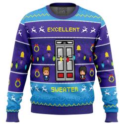 Excellent Sweater! Bill and Ted Ugly Christmas Sweater Perfect And Unique Gifts For Adults Kids On Christmas