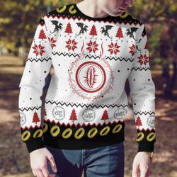 Eye Of Sauron Knitted Sweater Ugly Christmas Shirt Perfect And Unique Gifts For Adults Kids On Christmas