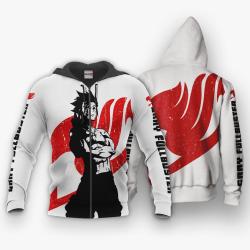 Anime Gray Fullbuster Hoodie Silhouette Anime Shirts Perfect And Unique Gifts For Otaku Anime Fans On Christmas