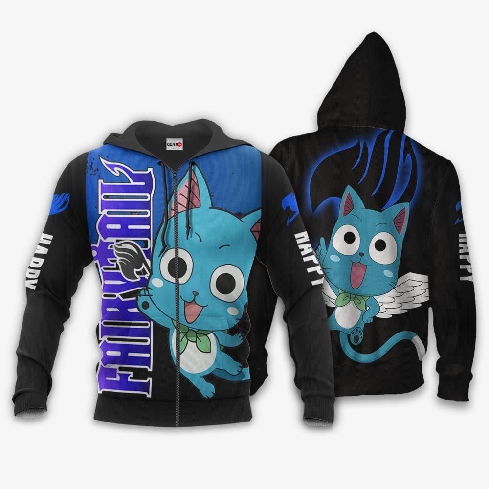 Anime Happy Hoodie Anime Merch Stores Perfect And Unique Gifts For Otaku Anime Fans On Christmas