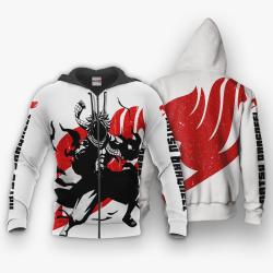 Anime Natsu Dragneel Hoodie Silhouette Anime Shirts Perfect And Unique Gifts For Otaku Anime Fans On Christmas
