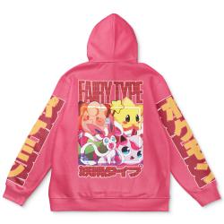 Anime Fairy Type Pokemon Streetwear Hoodie Perfect And Unique Gifts For Otaku Anime Fans On Christmas