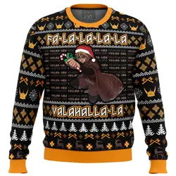 Falalala Valahalla Vinland Saga Christmas Sweater Perfect And Unique Gifts For Adults Kids On Christmas