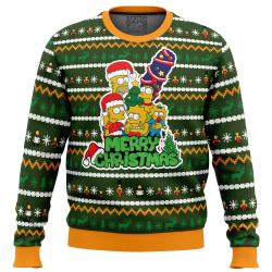 Family Tradition The Simpsons Ugly Christmas Sweater Perfect And Unique Gifts For Adults Kids On Christmas