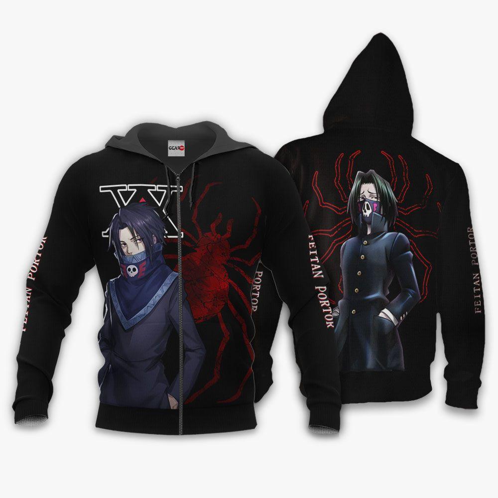 Anime Feitan Phantom Troupe Shirts Merch Custom Anime HxH Perfect And Unique Gifts For Otaku Anime Fans On Christmas