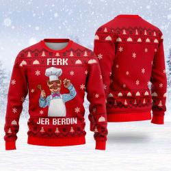 Ferk Jer Berdin The Swedish Chef Christmas Ugly Sweater Perfect And Unique Gifts For Adults Kids On Christmas