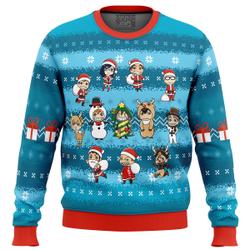 Festive Haikyuu Ugly Christmas Sweater Perfect And Unique Gifts For Adults Kids On Christmas