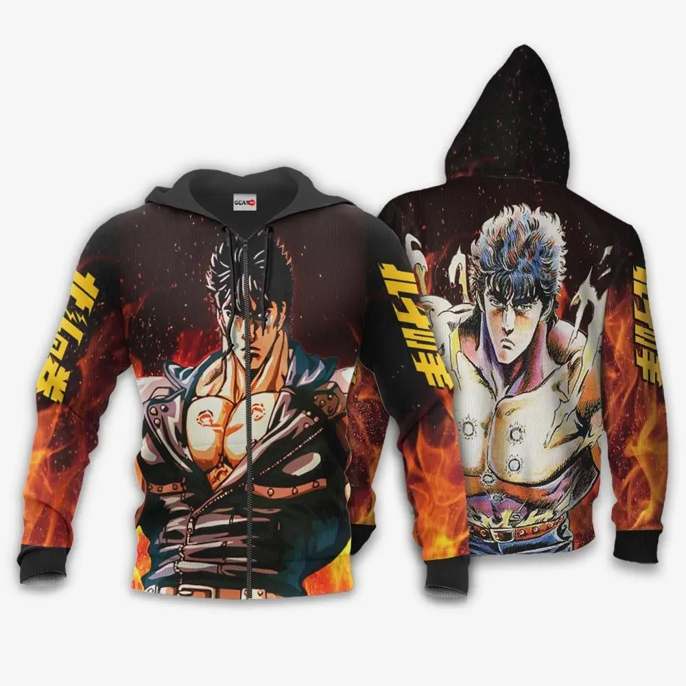 Anime Fist of the North Star Sweater Custom Anime Shirts Perfect And Unique Gifts For Otaku Anime Fans On Christmas