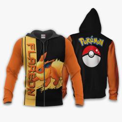Anime Flareon Hoodie Custom Anime Perfect And Unique Gifts For Otaku Anime Fans On Christmas