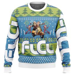 FLCL Fooly Cooly Alt Ugly Christmas Sweater Perfect And Unique Gifts For Adults Kids On Christmas