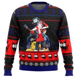 FLCL Poster Ugly Christmas Sweater Perfect And Unique Gifts For Adults Kids On Christmas Holiday
