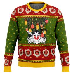 Forest Spirit Princess Mononoke Ugly Christmas Sweater Perfect And Unique Gifts For Adults Kids On Christmas