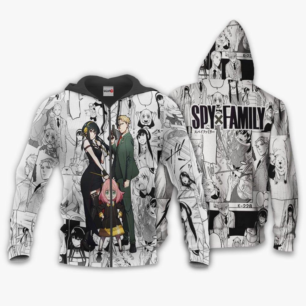 Anime Forger Family Shirts Merch Custom Anime Mix Manga Perfect And Unique Gifts For Otaku Anime Fans On Christmas