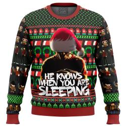 Freddy Krueger A Nightmare on Elm Street Ugly Christmas Sweater Perfect And Unique Gifts For Adults Kids On Christmas