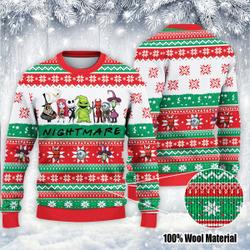 Friends Nightmare Halloween Christmas Ugly Sweater Perfect And Unique Gifts For Adults Kids On Christmas