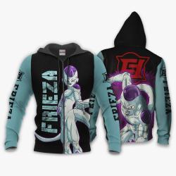 Anime Frieza Hoodie Shirt Anime Zip Jacket Perfect And Unique Gifts For Otaku Anime Fans On Christmas