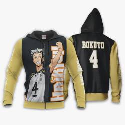 Anime Fukurodani Kotaro Bokuto Hoodie Haikyuu Anime Perfect And Unique Gifts For Otaku Anime Fans On Christmas