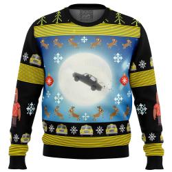Full Moon Odd Taxi Ugly Christmas Sweater Perfect And Unique Gifts For Adults Kids On Christmas