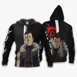 Anime Greed Hoodie Custom Fullmetal Alchemist Anime Perfect And Unique Gifts For Otaku Anime Fans On Christmas