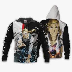 Anime Hohenheim Van Hoodie Custom Fullmetal Alchemist Anime Perfect And Unique Gifts For Otaku Anime Fans On Christmas