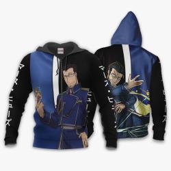 Anime Hughes Maes Hoodie Custom Fullmetal Alchemist Anime Perfect And Unique Gifts For Otaku Anime Fans On Christmas