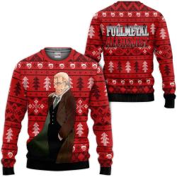 Fullmetal Alchemist Van Hohenheim Custom Anime Ugly Christmas Sweater Perfect And Unique Gifts For Adults Kids On Christmas
