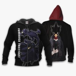 Anime Fumikage Tokoyami Hoodie Custom Anime My Hero Academia Perfect And Unique Gifts For Otaku Anime Fans On Christmas