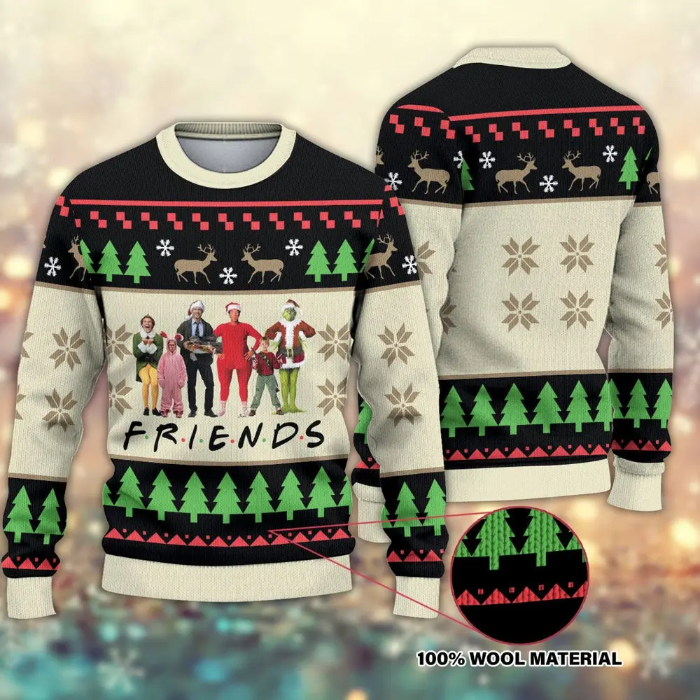 Funny Christmas Movie Sweater Perfect And Unique Gifts For Adults Kids On Christmas Holiday