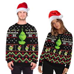 Funny The Grinch Angry Merry X-mas Grinchmas Sweater Perfect And Unique Gifts For Adults Kids On Christmas