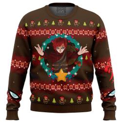 Gaara Naruto Ugly Christmas Sweater Perfect And Unique Gifts For Adults Kids On Christmas
