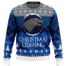 Game of Thrones Christmas is Coming Ugly Christmas Sweater Perfect And Unique Gifts For Adults Kids On Christmas