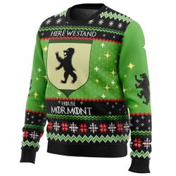 Game of Thrones House Mormont Ugly Christmas Sweater Perfect And Unique Gifts For Adults Kids On Christmas