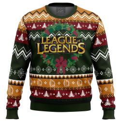 Game on Christmas League of Legends Ugly Christmas Sweater Perfect And Unique Gifts For Adults Kids On Christmas