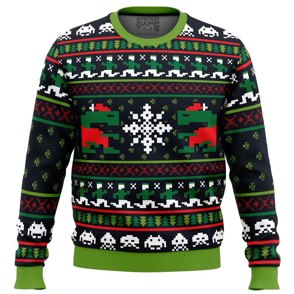 Games of Christmas Past Atari Games Ugly Christmas Sweater Perfect And Unique Gifts For Adults Kids On Christmas