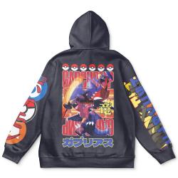 Anime Garchomp Pokemon Streetwear Hoodie Perfect And Unique Gifts For Otaku Anime Fans On Christmas