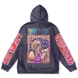 Anime Gear 5th Luffy One Piece Streetwear Hoodie Perfect And Unique Gifts For Otaku Anime Fans On Christmas