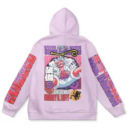 Anime Gear 5th Luffy V2 One Piece Streetwear Hoodie Perfect And Unique Gifts For Otaku Anime Fans On Christmas
