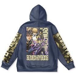 Anime Genos One Punch Man Streetwear Hoodie Perfect And Unique Gifts For Otaku Anime Fans On Christmas