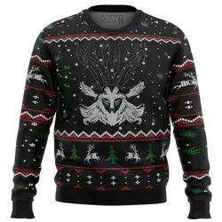 Ghibli Forest Spirit Ugly Christmas Sweater Perfect And Unique Gifts For Adults Kids On Christmas
