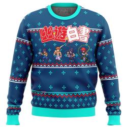 Ghost Fighter YuYu Hakusho Ugly Christmas Sweater Perfect And Unique Gifts For Adults Kids On Christmas
