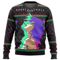 Ghost in the Shell Major Ugly Christmas Sweater Perfect And Unique Gifts For Adults Kids On Christmas
