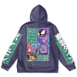 Anime Ghost Type Pokemon Streetwear Hoodie Perfect And Unique Gifts For Otaku Anime Fans On Christmas