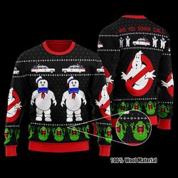 Ghostbusters Halloween Ugly Christmas Sweater Perfect And Unique Gifts For Adults Kids On Christmas