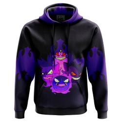 Anime Ghoulish Gengar Hoodie Perfect And Unique Gifts For Otaku Anime Fans On Christmas