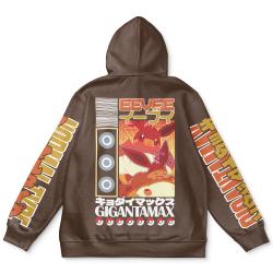 Anime Gigantamax Eevee Pokemon Streetwear Hoodie Perfect And Unique Gifts For Otaku Anime Fans On Christmas