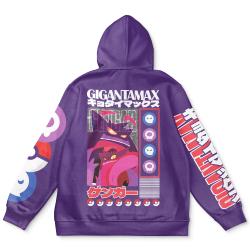 Anime Gigantamax Gengar Pokemon Streetwear Hoodie Perfect And Unique Gifts For Otaku Anime Fans On Christmas