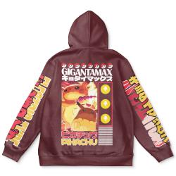 Anime Gigantamax Pikachu Pokemon Streetwear Hoodie Perfect And Unique Gifts For Otaku Anime Fans On Christmas