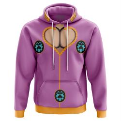 Anime Giorno Giovanna Anime Jojo's Bizarre Adventure Hoodie Perfect And Unique Gifts For Otaku Anime Fans On Christmas